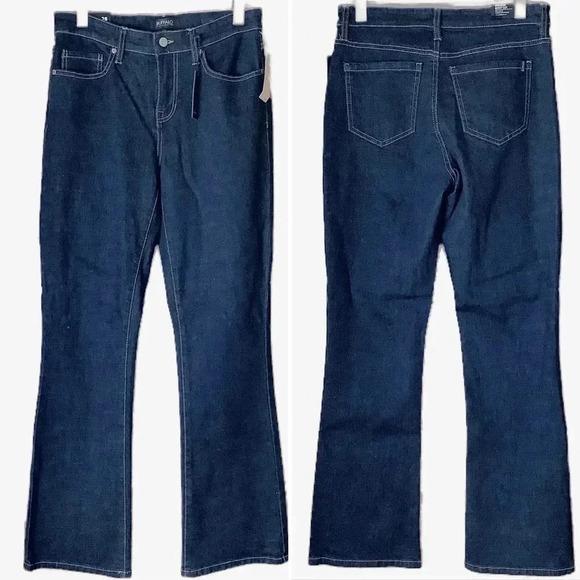BUFFALO DAVID BITTON Bailey Mid Rise Boot Cut Jeans  Size 28 - Picture 1 of 15